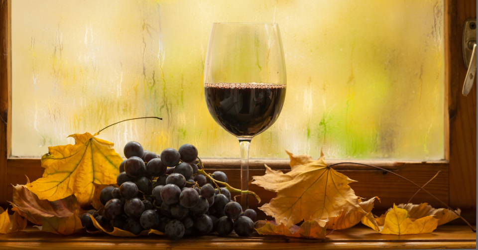 Vin rouge - automne