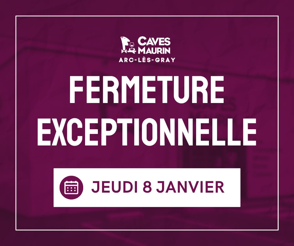 fermeture exceptionnelle 8 janvier