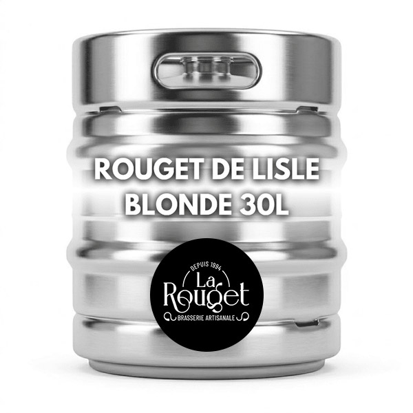 fut de bière 1 rouget de lisle 30l logo
